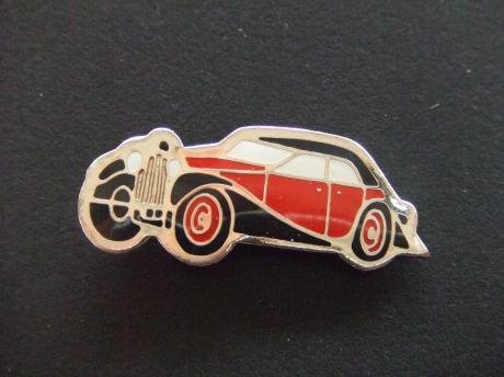 Salmson Saloon oldtimer 1937-1938 rood model